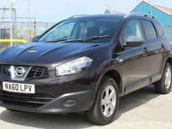 Black Used 2010 Nissan Qashqai +2 Visia SUV | £2,495 (Fair price)