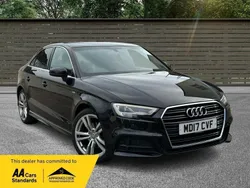 Black Used 2017 Audi A3 S-Line Sedan | £10,995 (Good price)