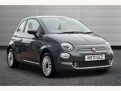 Tech house grey Used 2021 Fiat 500 Dolcevita Hatchback | £10,680 (Fair price)