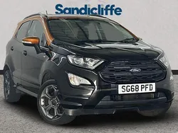 Black Used 2022 Ford Ecosport ST-Line SUV | £10,372 (Super price)