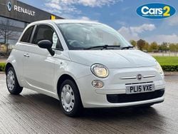 White Used 2015 Fiat 500 Pop Hatchback | £3,495 (Good price)