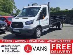 Frozen white (solid paint) Used 2021 Ford Transit | £15,875 (Fair price)