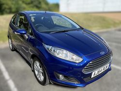 Blue Used 2014 Ford Fiesta Zetec Hatchback | £4,495 (Fair price)