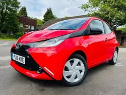 Red Used 2016 Toyota Aygo X-play Hatchback | £4,650 (Fair price)