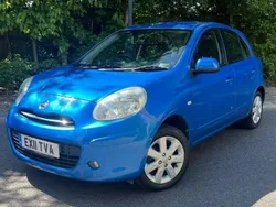 Blue Used 2011 Nissan Micra Acenta Hatchback | £4,505 (Fair price)