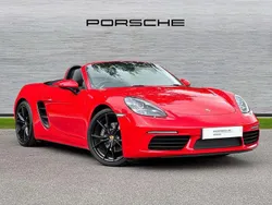 Red Used 2018 Porsche Boxster Cabriolet | £39,950 (A bit pricey)