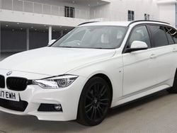 White Used 2017 BMW 320 M Sport Estate | £12,795 (Fair price)