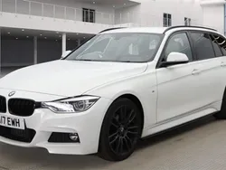 White Used 2017 BMW 320 M Sport Estate | £12,795 (Fair price)