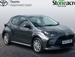 Grey Used 2022 Toyota Yaris Hybrid Hatchback | £16,500 (Fair price)