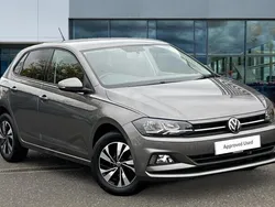 Limestone grey metallic Used 2021 VW Polo Match Hatchback | £17,386 (Fair price)