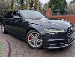 Moonlight blue Used 2016 Audi A6 S-Line Sedan | £11,475 (Good price)
