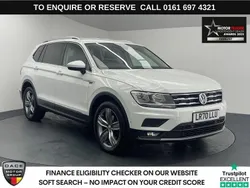 White Used 2020 VW Tiguan Allspace Match SUV | £15,970 (Fair price)