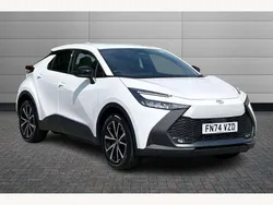 Pure white Used 2024 Toyota C-HR Design SUV | £28,395 (A bit pricey)