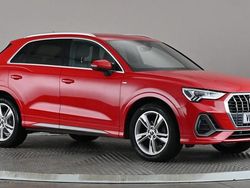 Red Used 2021 Audi Q3 S-Line SUV | £22,998 (Fair price)