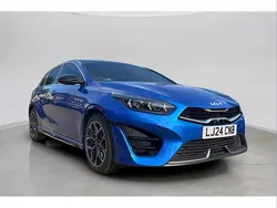 Blue Used 2024 Kia Ceed GT-Line Hatchback | £19,593 (Fair price)