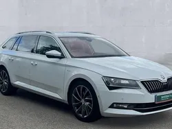 White Used 2016 Skoda Superb Estate | £17,995 (Expensive)