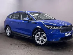 Blue Used 2022 Skoda Enyaq iV ecoSuite SUV | £17,999 (Good price)