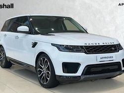 White Used 2021 Land Rover Range Rover Sport HSE SUV | £38,420 (Super price)