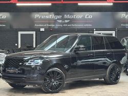 Black Used 2018 Land Rover Range Rover Vogue SUV | £27,991 (Fair price)