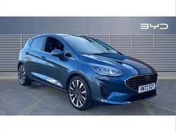 Blue Used 2022 Ford Fiesta Titanium X Hatchback | £14,177 (Fair price)