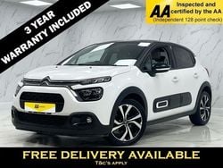 White Used 2022 Citroën C3 PureTech Hatchback | £13,314 (Expensive)