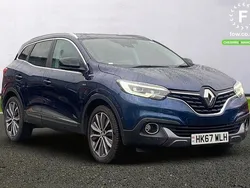Blue Used 2018 Renault Kadjar Signature SUV | £9,299 (Fair price)