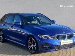 Blue Used 2022 BMW 320 M Sport Estate | £22,555 (Good price)