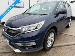 Blue Used 2015 Honda CR-V SE SUV | £7,995 (Fair price)