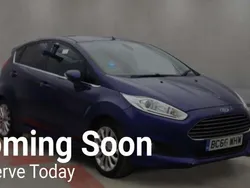 Blue Used 2017 Ford Fiesta Titanium X Hatchback | £4,995 (Good price)
