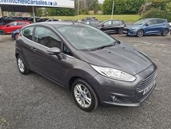 Grey Used 2016 Ford Fiesta Zetec Hatchback | £6,389 (Fair price)