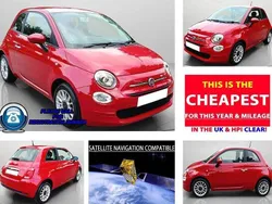 Red Used 2018 Fiat 500 Pop Star Hatchback | £5,485 (Good price)