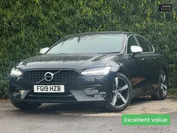Black Used 2019 Volvo S90 R-Design Sedan | £15,842 (Good price)