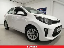 White Used 2021 Kia Picanto 2 Hatchback | £7,000 (Fair price)