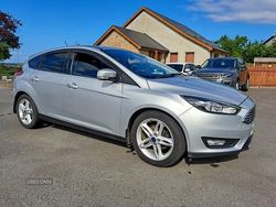 Silver Used 2017 Ford Focus Zetec Hatchback | £4,495 (Fair price)