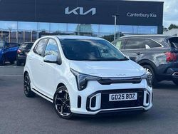 White New 2025 Kia Picanto GT-Line S Hatchback | £20,395 (A bit pricey)