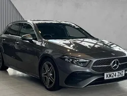 Mountain grey metallic Used 2024 Mercedes A180 Executive Hatchback | £24,724 (Expensive)