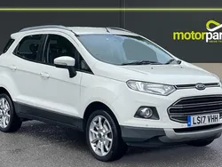 White Used 2017 Ford Ecosport Titanium SUV | £9,250 (Fair price)
