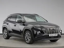 Metallic black Used 2022 Hyundai Tucson Premium SUV | £14,890 (Fair price)