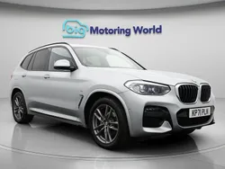Silver Used 2021 BMW X3 M Sport SUV | £24,100 (Good price)