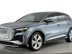 Blue Used 2022 Audi Q4 e-tron S-Line SUV | £21,720 (Good price)