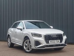 White Used 2023 Audi Q2 S-Line SUV | £20,998 (Fair price)