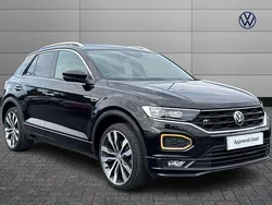 Black Used 2019 VW T-Roc R-line SUV | £18,490 (Good price)