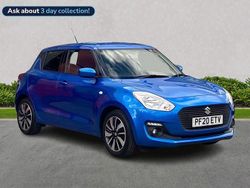Blue Used 2020 Suzuki Swift SZ-T Hatchback | £9,990 (Fair price)