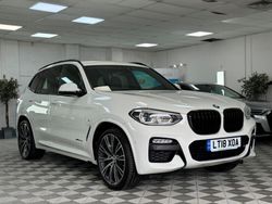 White Used 2018 BMW X3 M Sport SUV | £26,995 (Fair price)