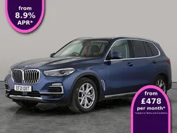 Blue Used 2021 BMW X5 xLine SUV | £31,703 (Good price)