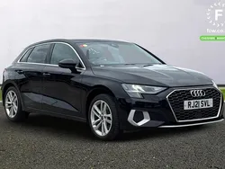 Black Used 2021 Audi A3 Sportback Comfort Hatchback | £18,699 (Fair price)