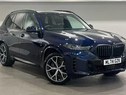 Blue Used 2024 BMW X5 M Sport SUV | £68,999 (Fair price)