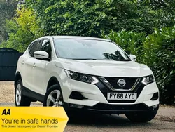 White Used 2018 Nissan Qashqai Acenta Premium SUV | £11,790 (Good price)