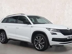 White Used 2018 Skoda Kodiaq SportLine SUV | £25,000 (A bit pricey)