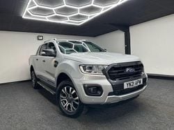 Silver Used 2021 Ford Ranger Wildtrack Pickup | £16,995 (Good price)